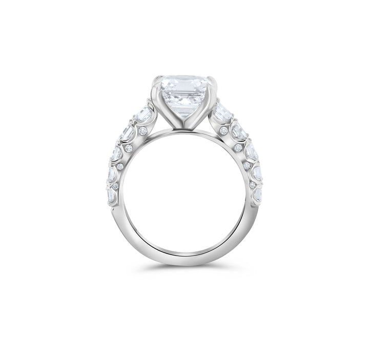 Platinum Diamond Engagement Ring 4 ½ Ct